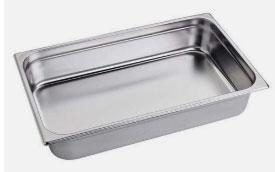 BACINELLA INOX GASTRONORM GN 1/1 H.4CM ILSA