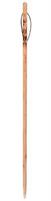BASTONE LEGNO ALPENSTOCK H120CM PUNTALE METALLO