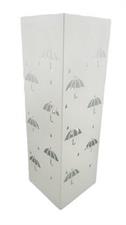 PORTAOMBRELLI METALLO BIANCO 16X16X50H