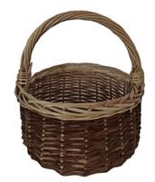 PANIERE VIMINI TONDO MINI 21X21X23H