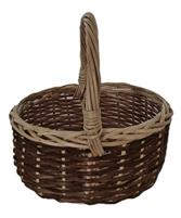 PANIERE VIMINI OVALE MINI 22X19X23H