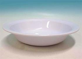 PIATTO FONDO MELAMINA BIANCO 21CM