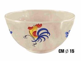 BOLO MELAMINA GALLO 15CM