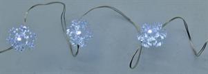 50 FIOCCHI NEVE NANOLED 5MT BIANCO GHIACCIO