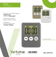 TIMER CUCINA LCD RETTANGOLARE