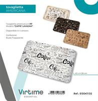 TOVAGLIETTA AMERICANA PP 43X28 CAFFE'