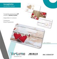 TOVAGLIETTA AMERICANA PP 43X28 CUORI