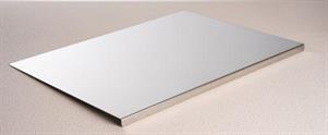 SPIANATOIA INOX 70X50 CON 1 BORDO 2CM ART 1110