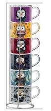 SET 6 TAZZE FAMIGLIA ADDAMS CON ESPOSITORE