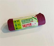ROTOLO 15 SACCHI NETTEZZA BIO 50X60CM BORDEAUX
