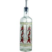 BOTTIGLIA OLIO VETRO TOSCANA 250ML + T. DOSATORE